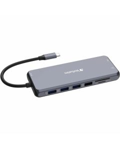 VERBATIM CMH-14 USB-C MULTIPORT HUB: 2 X