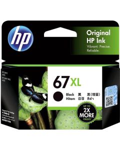 67XL BLACK ORIGINAL INK CARTRIDGE APJ
