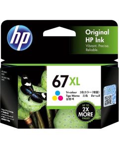 67XL TRI-COLOR ORIGINAL INK CRTG APJ