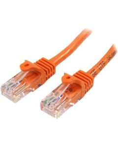 5m Orange Snagless Cat5e Patch Cable