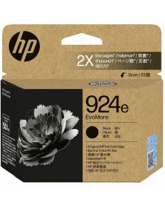 HP 924E EVOMORE BLACK ORIGINAL INK CRTG