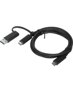 LENOVO HYBRID USB-C CABLE WITH USB-A(1M)