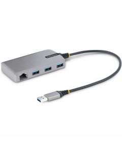 3-Port USB Hub w/ GbE Ethernet Adapter
