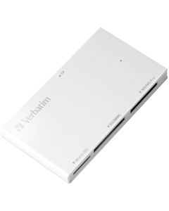 USB 3.0 4IN1 CARD READER WHITE