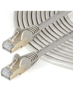 Cable - Grey CAT6a Ethernet Cable 10m
