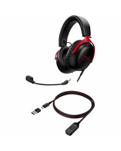 HYPERX CLOUD III BLK RED GAMING HEADSET