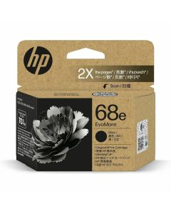 68E EVOMORE BLACK ORIGINAL INK CARTRIDGE