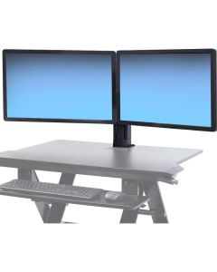 WORKFIT DUAL MONITOR KIT ERGOTRON BLACK