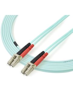 3m Aqua MM 50 LC to LC Fiber Patch Cable