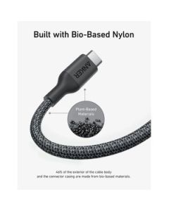 ANKER 544 USB-C TO C BIO-NYL 0.9m Black