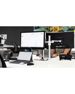 ATDEC DUAL DISPLAY MONITOR ARM BLACK