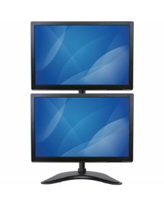 Vertical Dual Monitor Stand - Steel