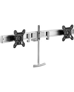 ATDEC DUAL MONITOR RAIL ACCESSORY SILVER
