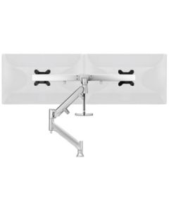 ATDEC DUAL RAIL DESK MOUNT SILVER