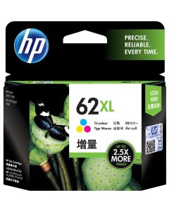 62XL TRI-COLOR INK CART C2P07AA