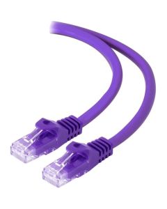 ALOGIC 0.3M PURPLE CAT6 NETWORK CABLE