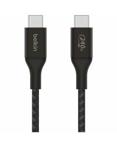 BOOSTCHARGE 2M USB-C CABLE 240W BLACK