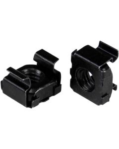 M5 Cage Nuts - 50 Pack Black