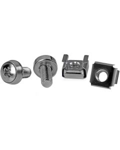 50 Pkg M6 Mounting Screws and Cage Nuts