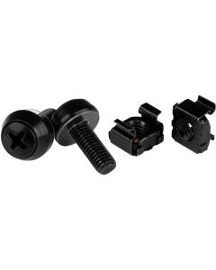 M6 SCREWS CAGE NUTS - 100 PACK BLACK
