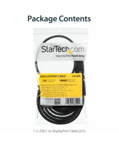 2m USB-C to HDMI Adapter Cable - 4K 30Hz