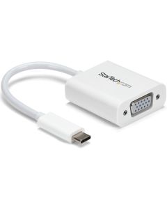 USB-C to VGA Adapter - White