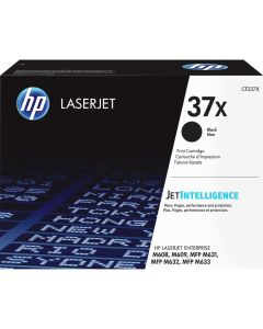 37X Black LaserJet Toner Cartridge.