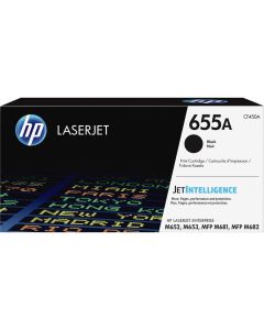 655A Black LaserJet Toner Cartridge