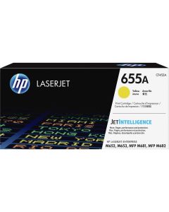 655A Yellow LaserJet Toner Cartridge