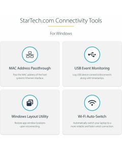 HYBRID USB-C USB-A DOCK - DUAL HDMI/DP