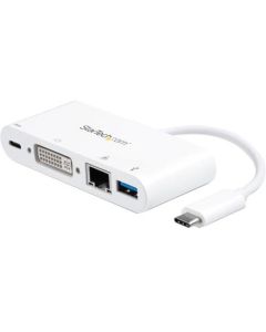 USB-C Multiport Adapter - PD - DVI - GbE