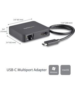 USB C Multiport Adapter HDMI USB 3.0 Gb