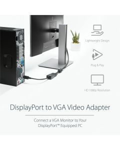 DisplayPort to VGA Video Converter.