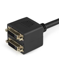 1ft DVI to 2x DVI Video Splitter Cable