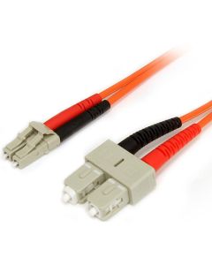 5M MULTIMODE FIBER PATCH CABLE LC - SC