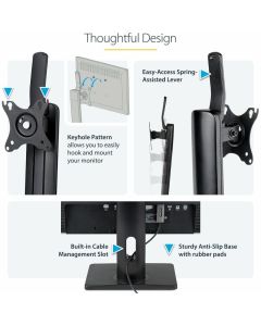 Free Standing Single Monitor Mount/Stand