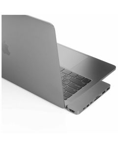 HUB PRO 8-in-2 MacBook Pro Silver