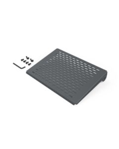 CONTROL SHELF FOR HECKLER AV CART BLK GY