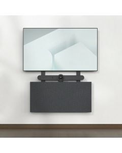 HECKLER AV CREDENZA 4U - OFF WHITE