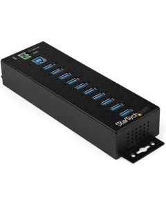 USB 3.0 Hub - 10pt Indst. w/ Pwr Adtpr