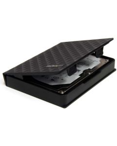 3x2.5 Anti-Static HDD Protector Case Bk