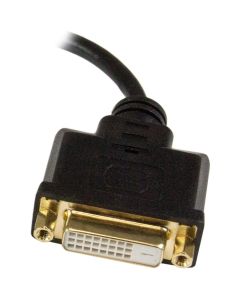 Micro HDMI to DVI-D Adapter M/F - 8in