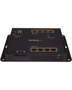 GbE Switch - 8-Port PoE+ plus 2 SFP Pts