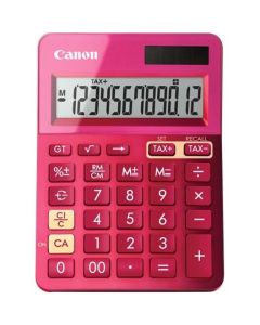 LS123KMPK METALLIC PINK 12 DIGIT DESKTOP
