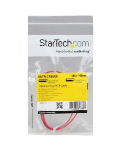 18in Latching SATA Cable