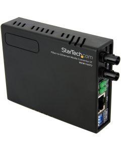 MM FIBER ETHERNET MEDIA CONVERTER ST 2KM