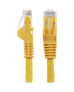 10m Yellow Snagless UTP Cat6 Patch Cable