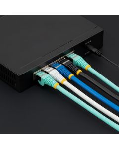 1.5m LSZH CAT6a Ethernet Cable - Black