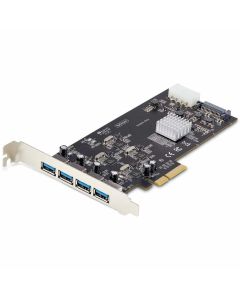 4-Port USB-A PCIe Card USB 3.2 5Gbps