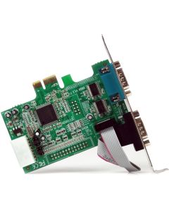 2 Port PCIe Serial Adapter Card w/ 16550